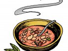 stew, beans, Greek winter food
