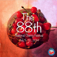 The 88th National Cherry Festival in Traverse City, Michigan