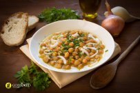 Revithada from Sifnos - a local  Chickpeas soup 