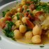 Chickpeas with Cured Pork (Syglino)