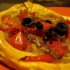 French Pizza, Pissaladiere, anchovies, olives
