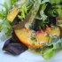 Summer Green Salad with Peaches