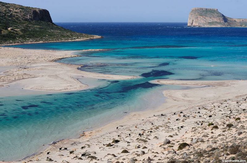 Balos beach,Crete island