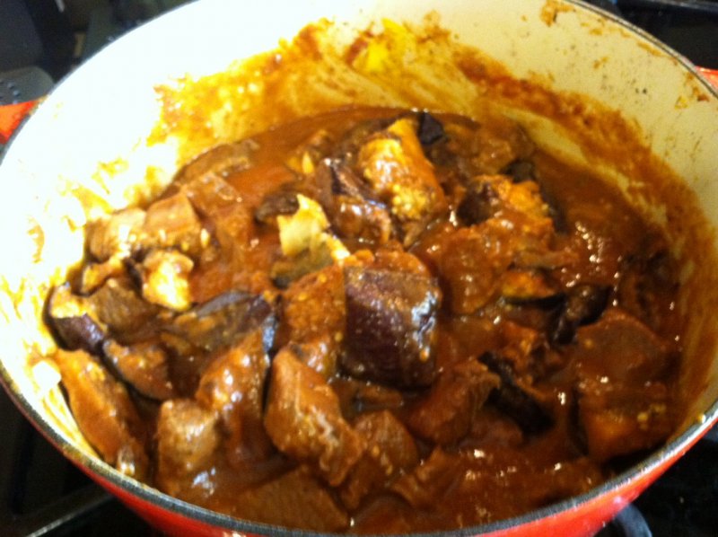 Beef and Eggplant Stew