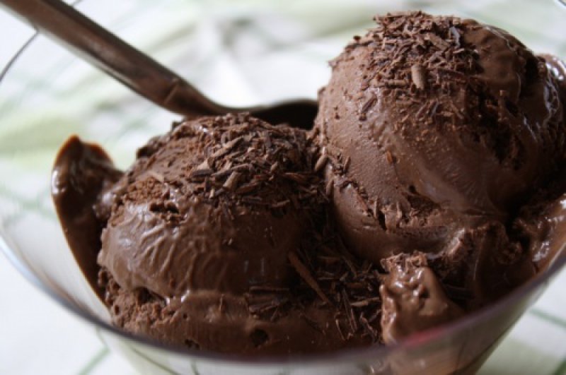 Σπιτικό παγωτό σοκολάτα