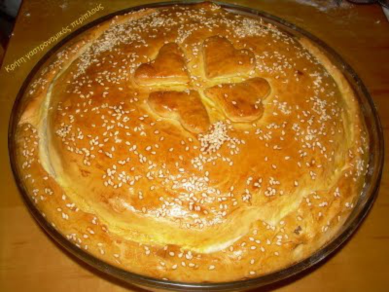  Cretan Easter Lamb Pie (Tourta Kritiki)