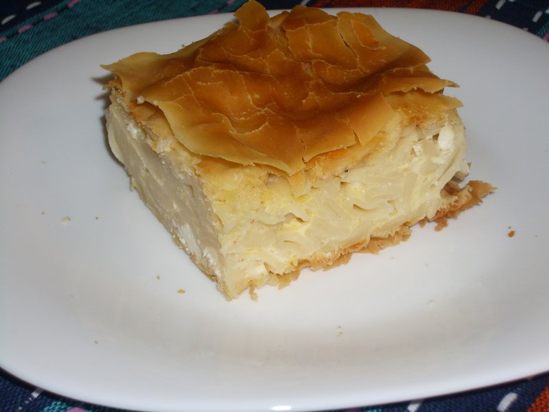 Macaroni Pie from Epirus-Makaronopita