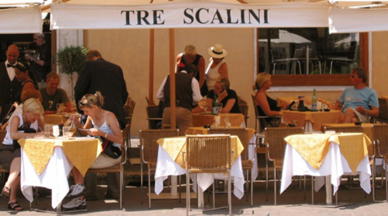 the scalini restaurant at rome