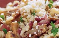 ORIGINAL: FOOD - RISOTTO WITH MUSHROOMS AND BACON