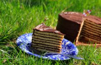 Κέικ με στρώσεις (Drum cake)
