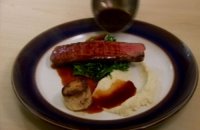 Veal Filet in Wine and Thyme