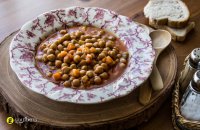Μαροκινή σούπα με ρεβύθια και φακές